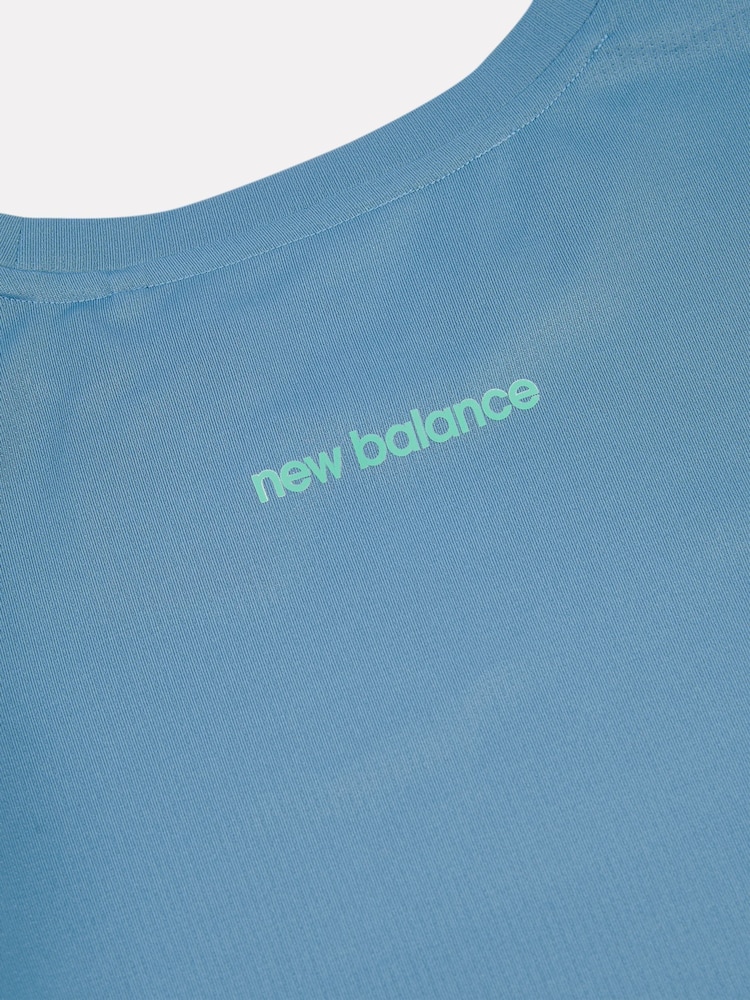 New Balance light Green Kids Athletics T-Shirt - Image 4 of 4