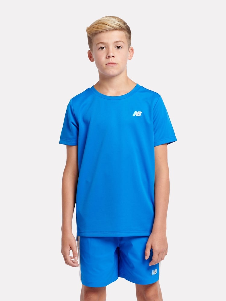 New Balance Sky Blue Kids Athletics T-Shirt - Image 1 of 10