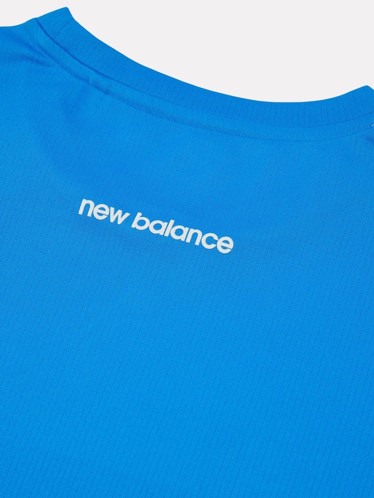 New Balance Sky Blue Kids Athletics T-Shirt - Image 10 of 10