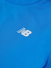 New Balance Sky Blue Kids Athletics T-Shirt - Image 9 of 10