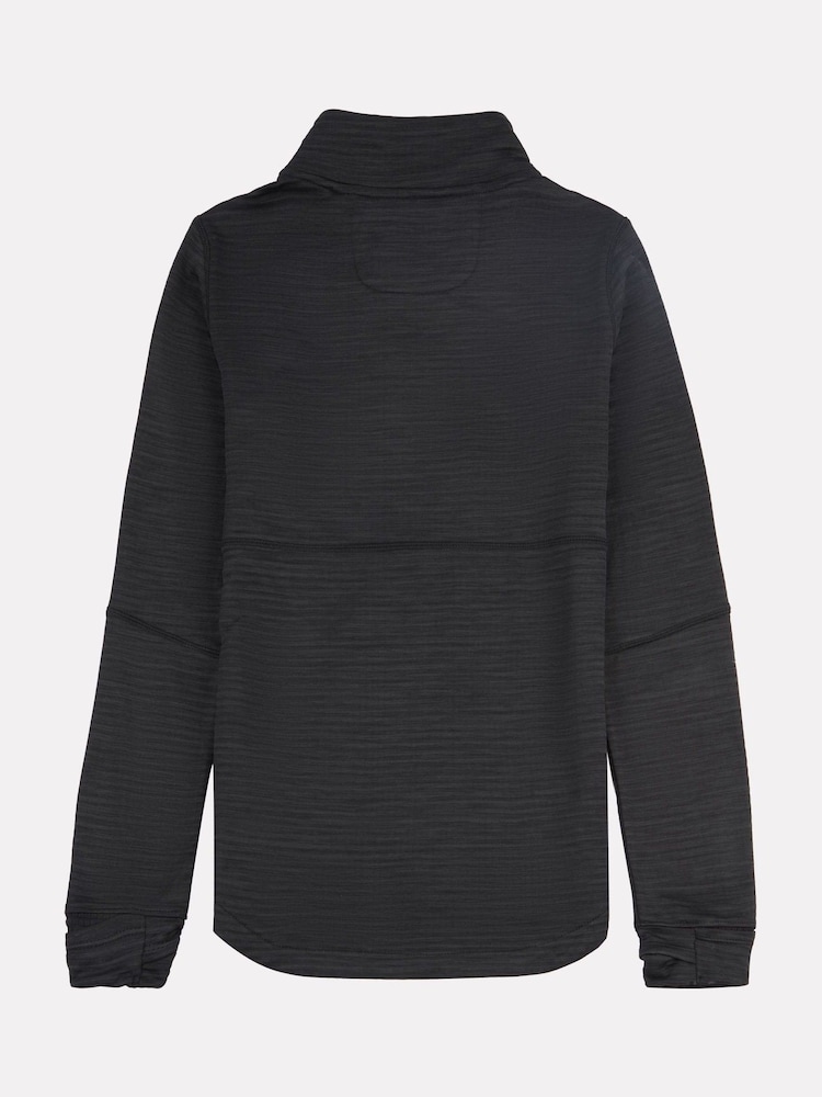 New Balance Black Boys Heat Grid ¼  Zip Sweatshirt - Image 8 of 9