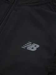 New Balance Black Boys Heat Grid ¼  Zip Sweatshirt - Image 9 of 9