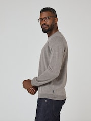 Oliver Sweeney Merino Wool Crew Neck Jumper - Image 3 of 5