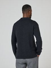 Oliver Sweeney Grey Cotton/Wool Knitted Shacket - Image 2 of 4