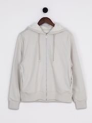 Lakeland Clothing Cream Georgia Fleece Lined Hoodie - Image 1 of 3