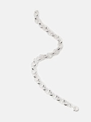 Jigsaw Silver Belcher Chain Necklace - Image 3 of 4
