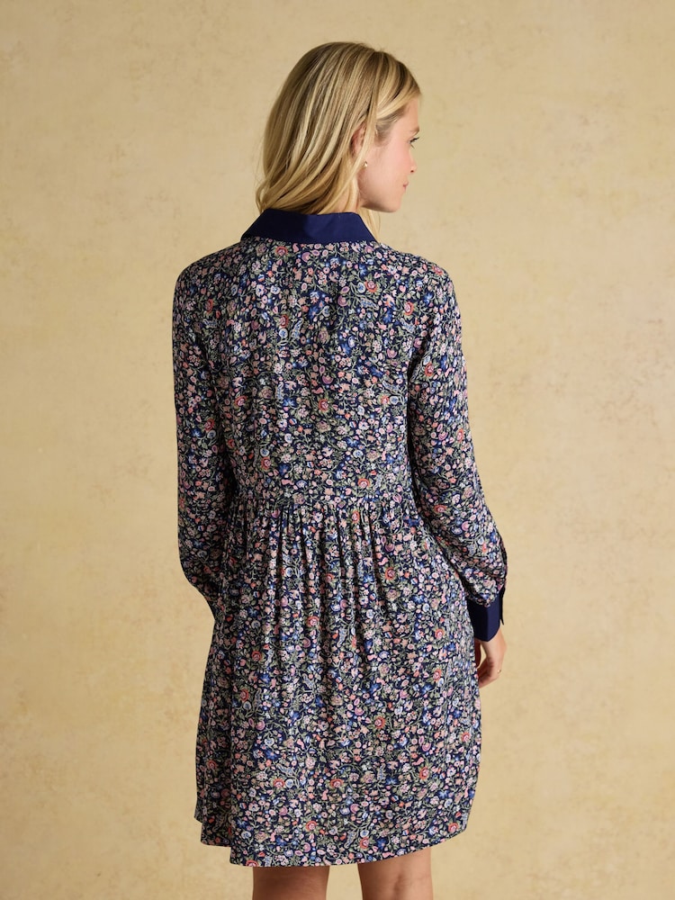 Joules Eleanora Multi Shirt Dress - Image 2 of 7 Joules Eleanora Multi Shirt Dress - Image 2 of 7
