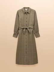 Joules Clarice Brown Knot Waist Dress - Image 7 of 7