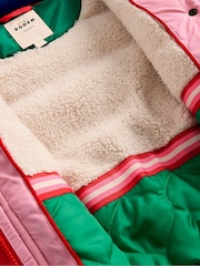 Boden Pink 2-In-1 Padded Coat - Image 5 of 5