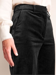 Boden Black Kew Velvet Trousers - Image 2 of 5