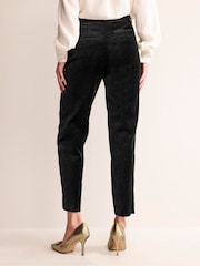 Boden Black Kew Velvet Trousers - Image 3 of 5