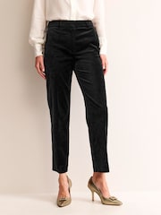 Boden Black Kew Velvet Trousers - Image 4 of 5