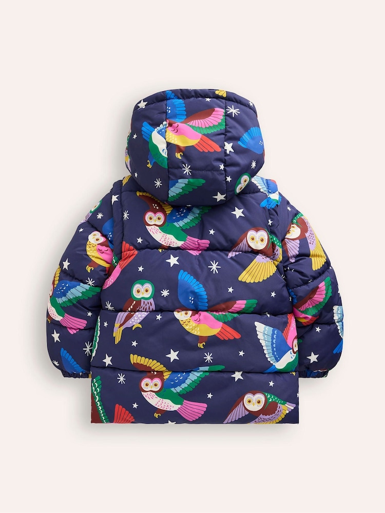 Boden Blue 2-in-1 Padded Coat - Image 2 of 4 Boden Blue 2-in-1 Padded Coat - Image 2 of 4