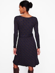 Boden Brown Amelie Long Sleeve Dress - Image 3 of 5