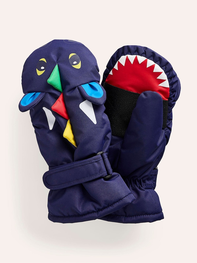 Boden Blue All Weather Mittens Gloves - Image 1 of 2 Boden Blue All Weather Mittens Gloves - Image 1 of 2