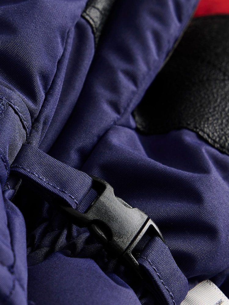 Boden Blue All Weather Mittens Gloves - Image 2 of 2 Boden Blue All Weather Mittens Gloves - Image 2 of 2