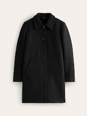 Boden Black Lincoln Textured Coat - Image 5 of 5