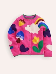 Boden Pink Joyful Cardigan - Image 4 of 6