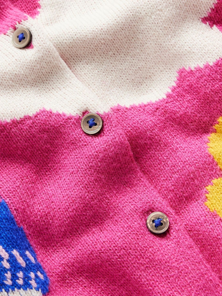 Boden Pink Joyful Cardigan - Image 6 of 6