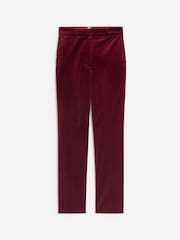 Boden Burgundy Kew Velvet Trousers - Image 6 of 6