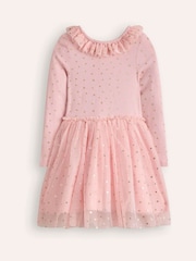 Boden Pink Rose Twirly Tulle Dress - Image 1 of 4