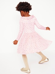 Boden Pink Rose Twirly Tulle Dress - Image 4 of 4
