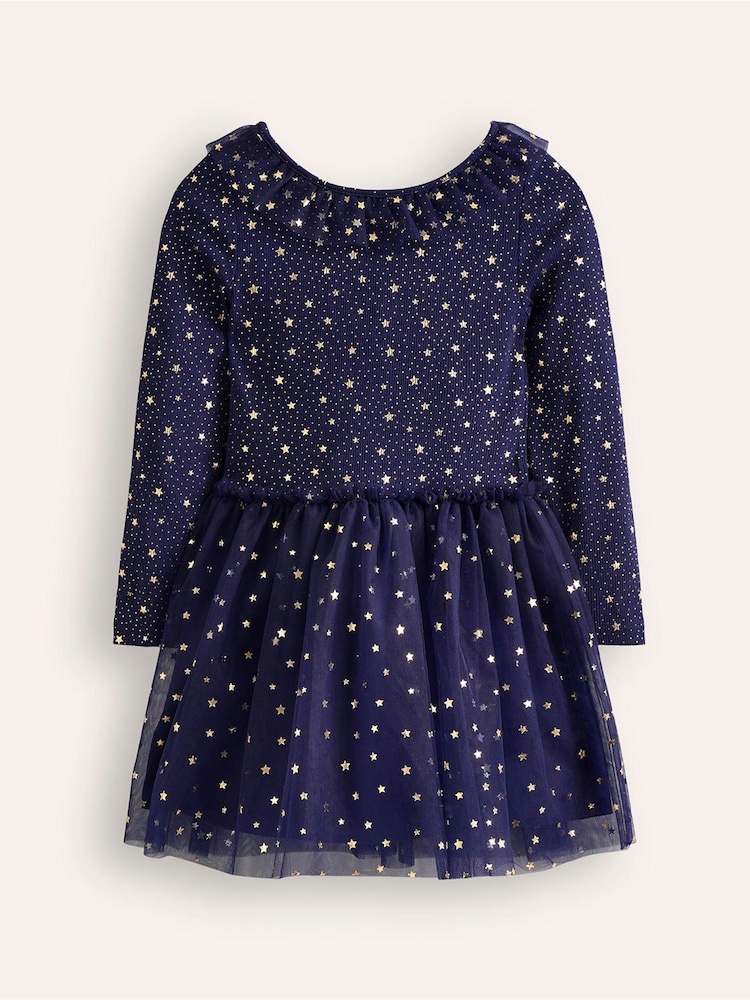 Boden Blue Rose Twirly Tulle Dress - Image 2 of 3