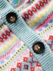 Boden Edie Fairisle Pattern Waistcoat - Imagen 6 de 7