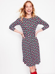 Boden Green Amelie Long Sleeve Dress - Image 1 of 5