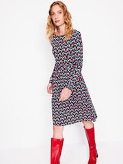 Boden Green Amelie Long Sleeve Dress - Image 4 of 5