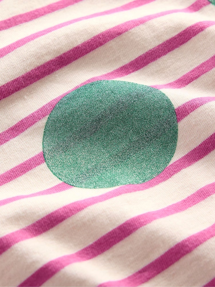 Boden Pink 100% Cotton Ella Breton T-Shirt - Image 3 of 3