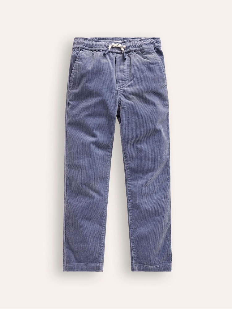 Boden Grey Slim Pull-on Trousers - Image 2 of 3