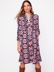 Boden Pink Naomi Relaxed Jersey Dress - Image 1 of 5