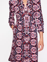 Boden Pink Naomi Relaxed Jersey Dress - Image 2 of 5