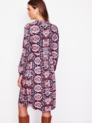 Boden Pink Naomi Relaxed Jersey Dress - Image 3 of 5