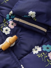 Boden Blue Longline Padded Coat - Image 6 of 7