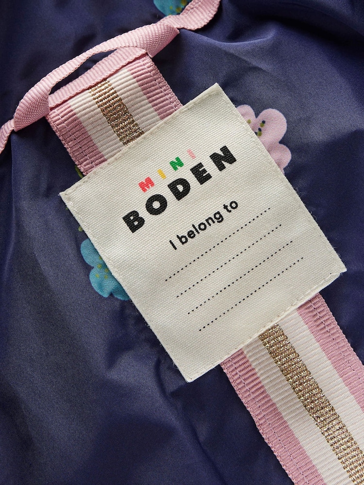 Boden Blue Longline Padded Coat - Image 7 of 7