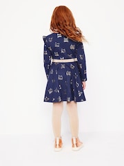 Boden Blue Mabel Twirly Ballerinas Dress - Image 2 of 5