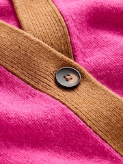 Boden Pink Olivia Merino Cardigan - Image 8 of 8
