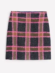 Boden Blue Estella Check Skirt - Image 5 of 5