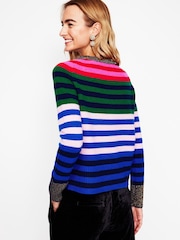 Boden Blue Olivia Merino Jumper - Image 4 of 8