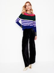 Boden Blue Olivia Merino Jumper - Image 5 of 8