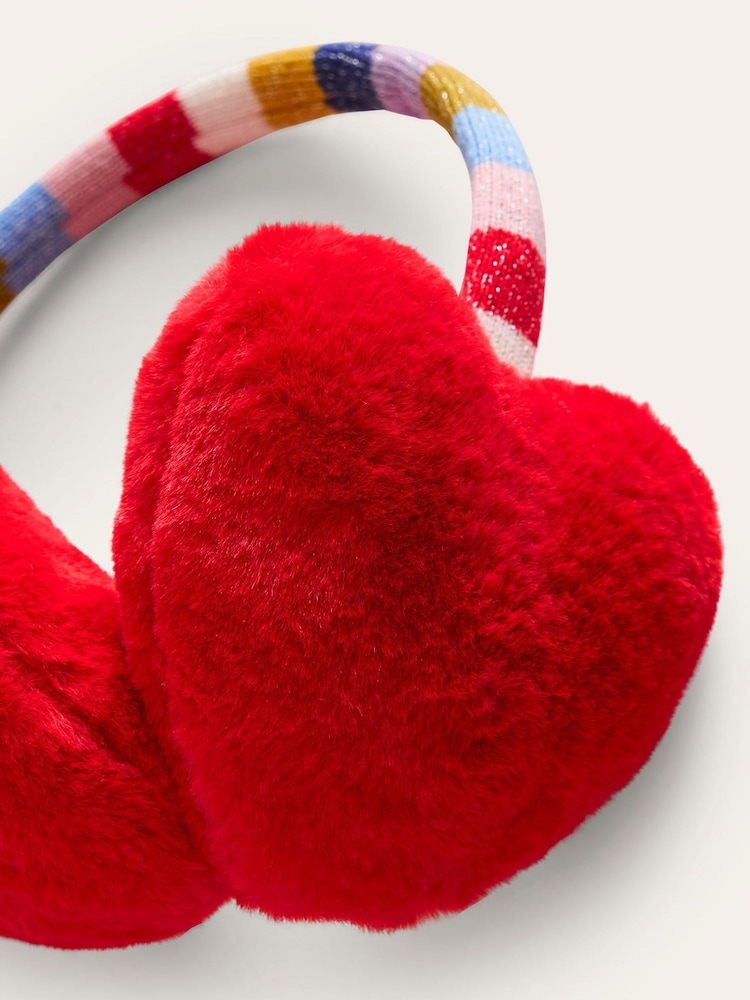 Boden Red Novelty Ear Muffs - Image 2 of 2