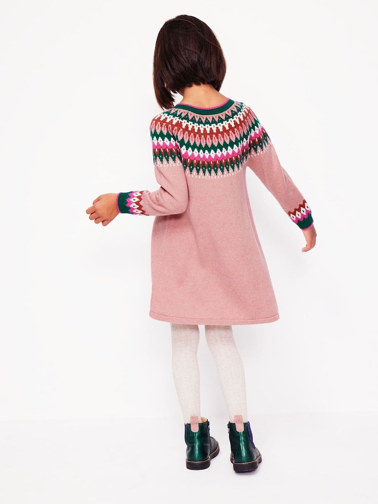 Pulover cu model Boden Minnie Fair Isle Rochie - Image 3 of 6