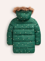 Boden Green Longline Padded Coat - Image 7 of 9