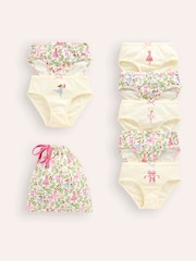 Boden Cream 100% Cotton Joggers 7 Pack - Image 1 of 3