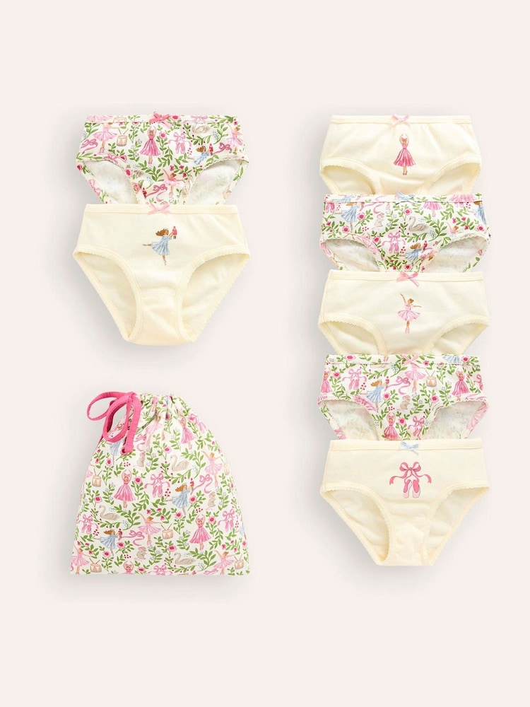 Boden Cream 100% Cotton Joggers 7 Pack - Image 1 of 3 Boden Cream 100% Cotton Joggers 7 Pack - Image 1 of 3