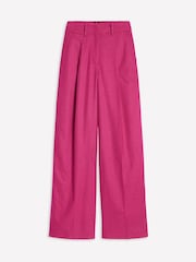 Boden Pink Chiswick Wool Blend Trousers - Image 7 of 7