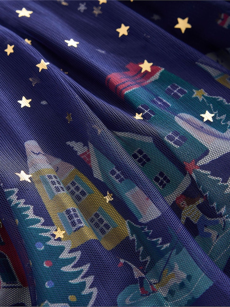 Boden Blue Fun Tulle Christmas Skirt - Image 3 of 3