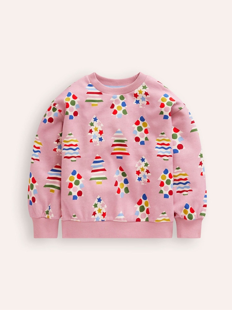 Boden 100% Cotton Printed Relaxed Sweatshirt - Изображение 1 из 3